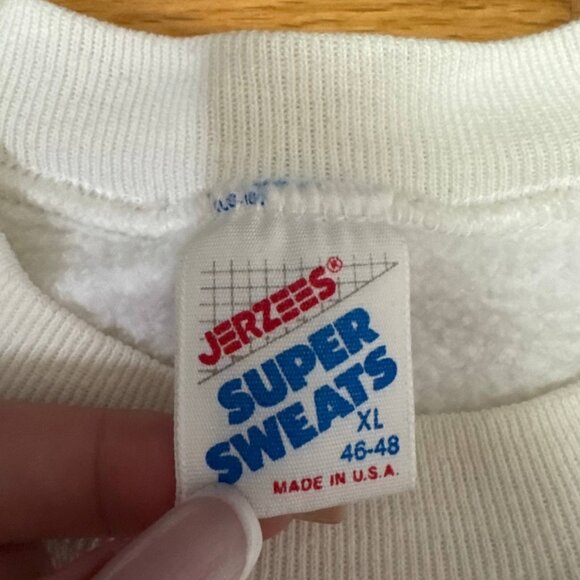 Lot of 2 Vintage USA Sweatshirts XL – Rivermen 90s Hockey & Teddy Bear - Picture 6 of 16